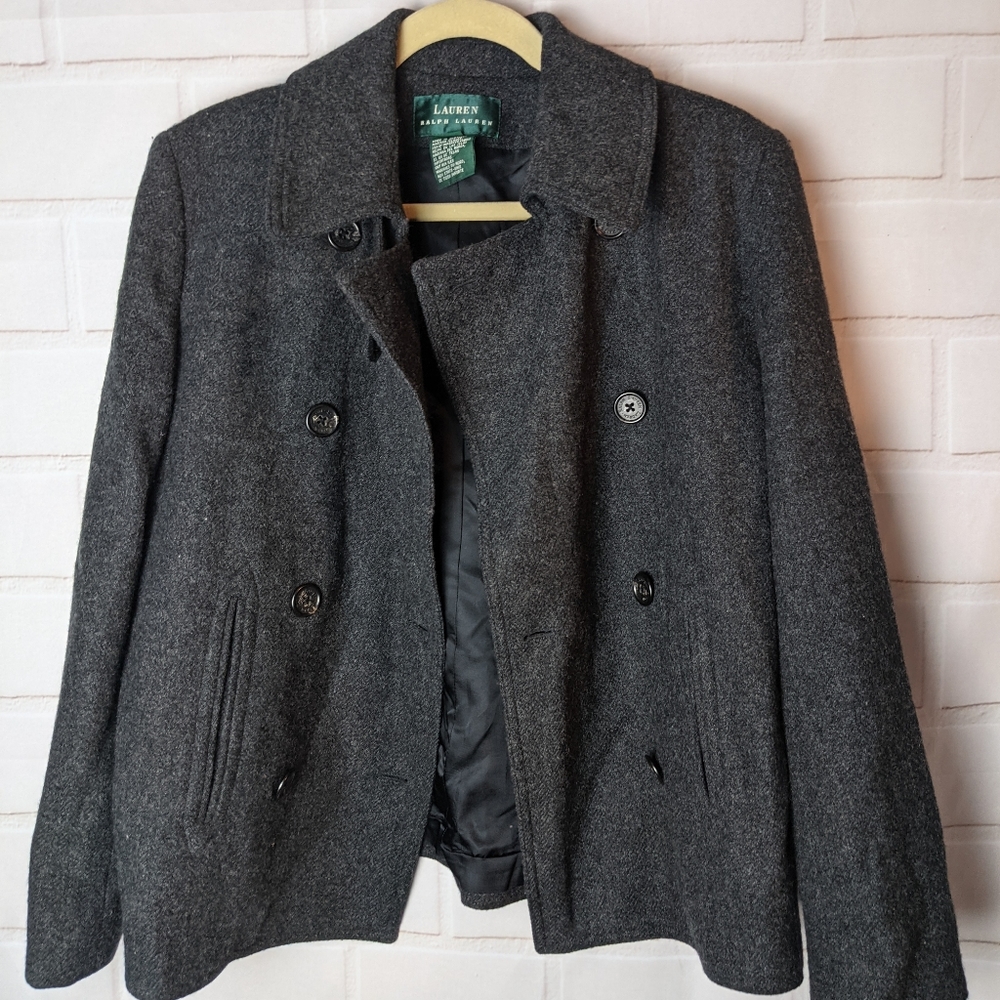 Lauren Ralph Lauren wool coat jacket - Picture 5 of 6